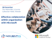 Effective collaboration within organization with Microsoft